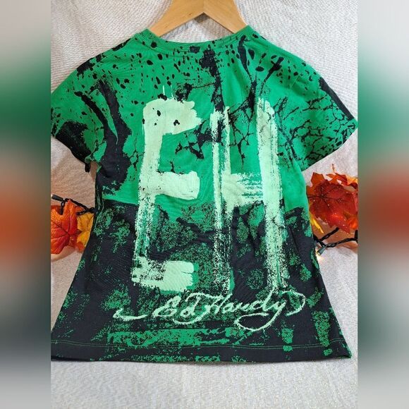 NWT Ed Hardy Graphic Kids Shirt - Picture 4 of 11
